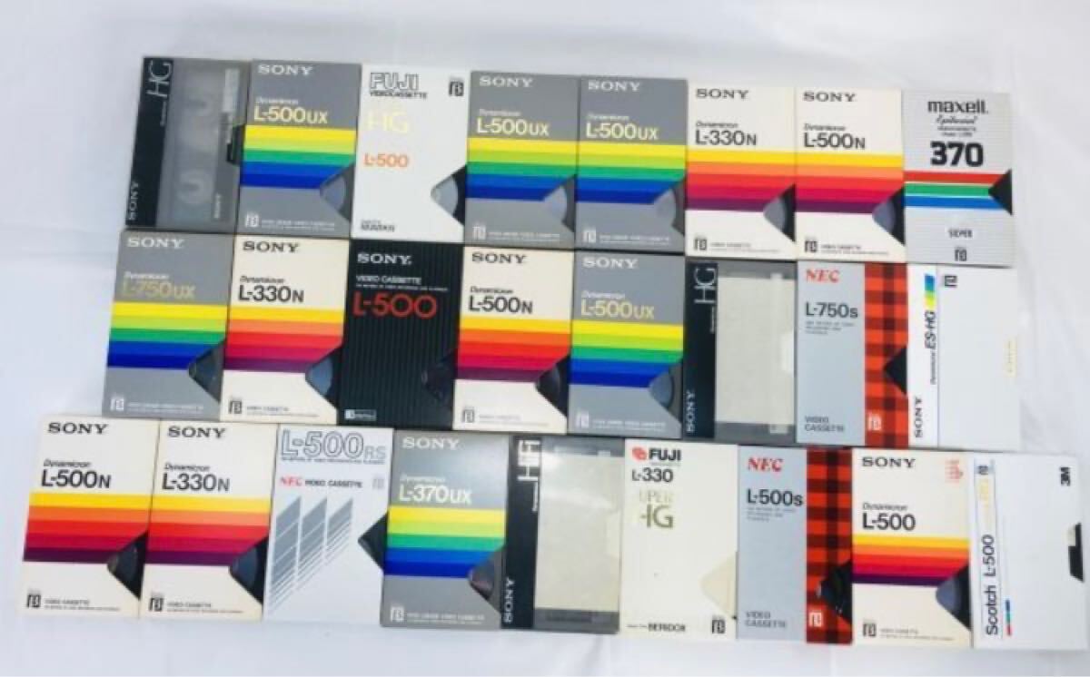 ベータテープ VHS テープ 9本 まとめ売り 昭和 レトロ