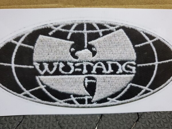 ウータン・クラン│HIPHOPステッカー│ヒップホップ│WU-TANG CLAN│アメリカン海外雑貨│インポート品│約15cm×7cm
