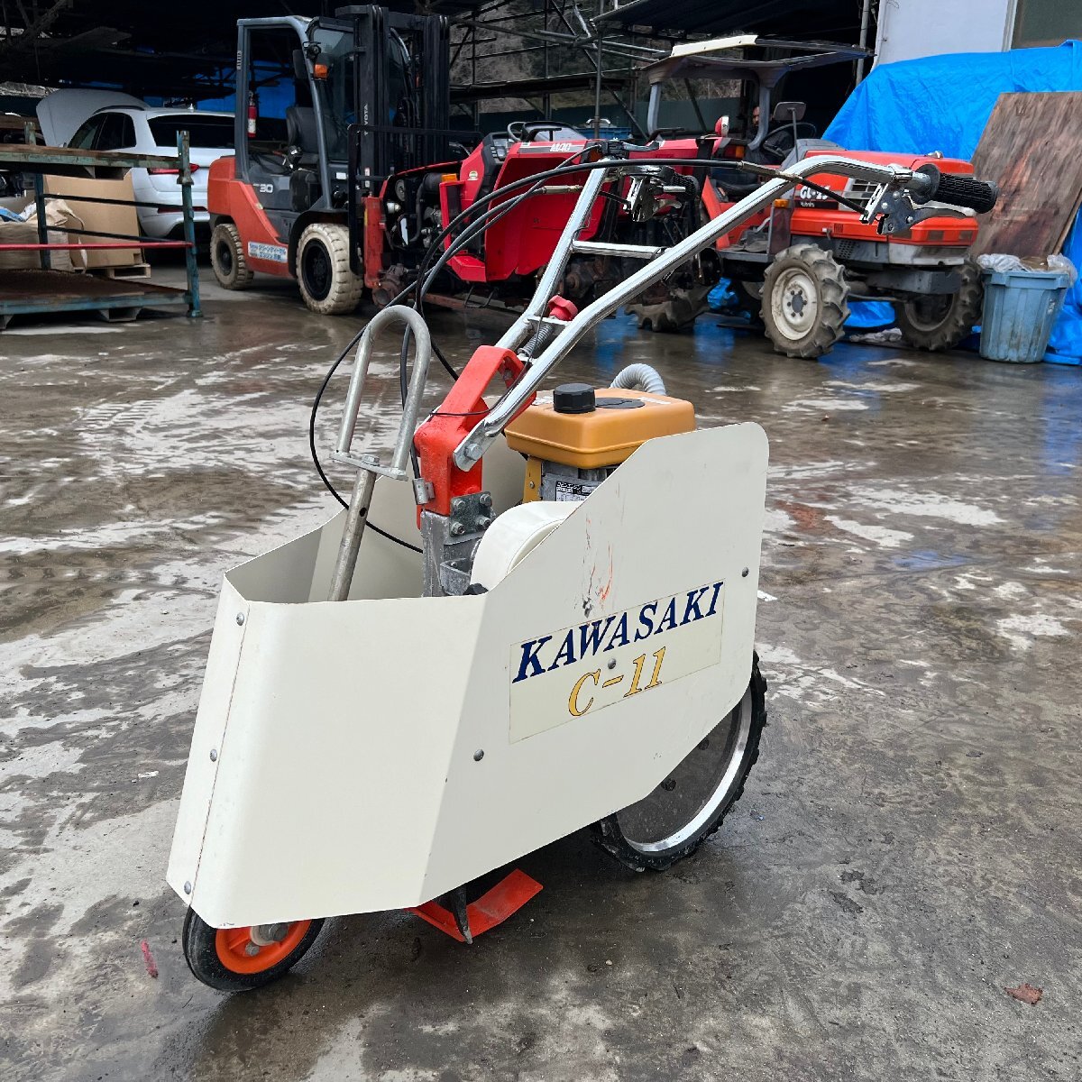 Yahoo!オークション -「(カワサキ kawasaki)」(車体) (耕うん機 Yahoo!オークション -「(カワサキ kawasaki)」(車体) (耕うん機