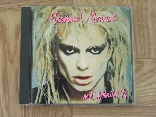 【CD】マイケル・モンロー MICHAEL MONROE / ノット・フェイキン・イット 国内盤