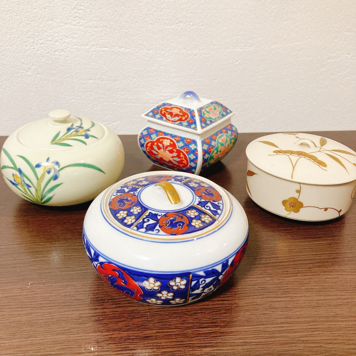 Amazon.co.jp: 漆器 蓋付き吸物椀 蒔絵 和食器 汁椀 蔦から草