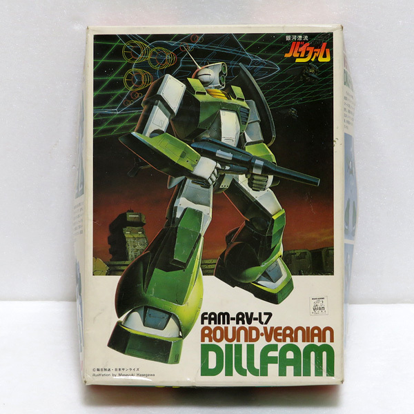 未組立品】1/144 ラウンド・バーニアン・ディルファム 銀河漂流