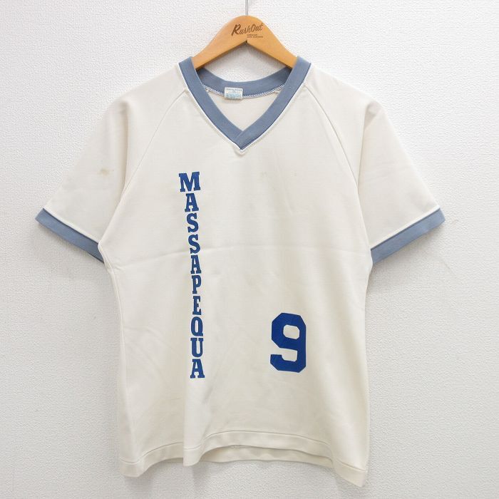 80's Champion 88/12 3段プリントTシャツ “MADE IN USA