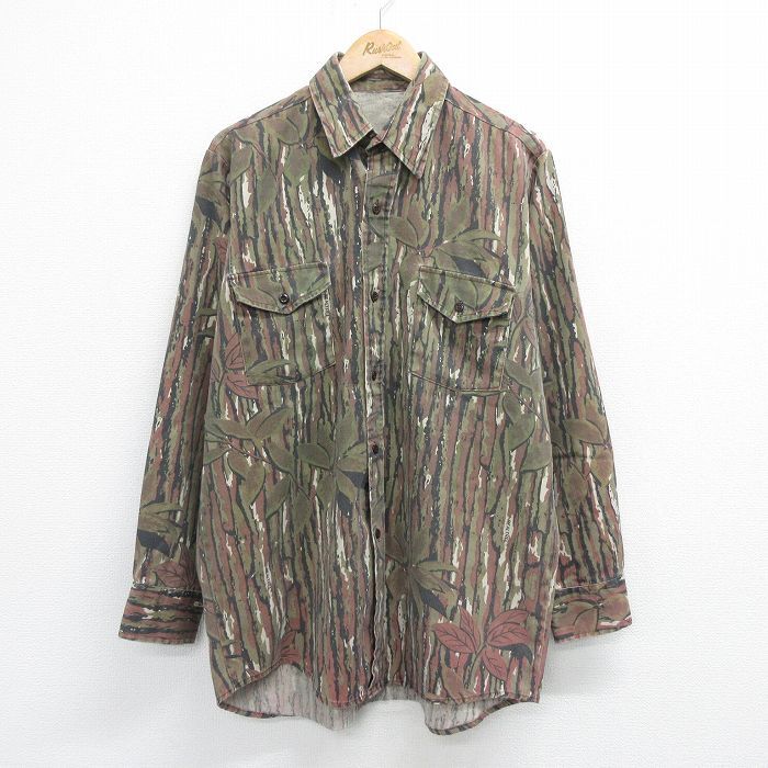 古着 90s USA製 Black Mountain Mossy Oak リアルツリー カモ