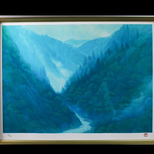 Yahoo!オークション -「東山魁夷 リトグラフ」(石版画 Yahoo!オークション -「東山魁夷 リトグラフ」(石版画