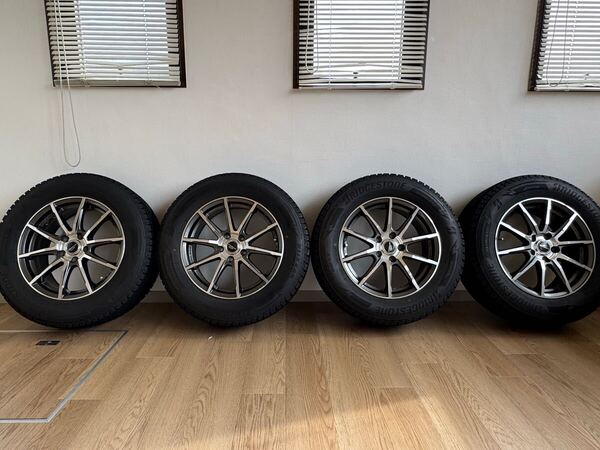 アルミホイール 4本 セット シュナイダー 17×7J 114.3 5穴 225/65R17 DM-V3