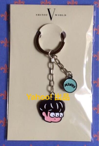 SHINee WORLD V JAPAN キャラクター キーリング キーホルダー チャーム ミノ ミンホ
