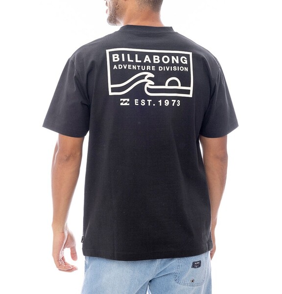 ★送料無料★2025春夏 新品【BILLABONG/ビラボン】ADIV LOGO Tシャツ 【OVER FIT】 BLK メンズM BF011216