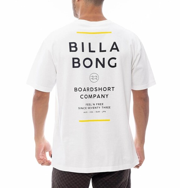 ★送料無料★2025春夏 新品【BILLABONG/ビラボン】SUNBLOCK Tシャツ 【OVER FIT】 WHT メンズL BF011207