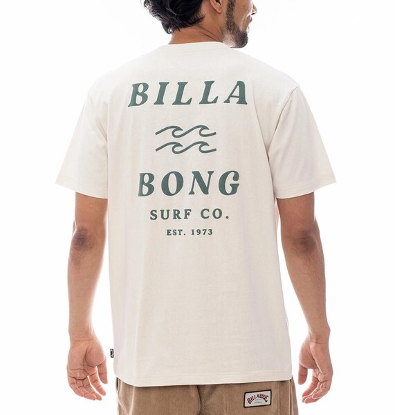 ★送料無料★2025春夏 新品【BILLABONG/ビラボン】ONE TIME Tシャツ CRM メンズXL BF011203