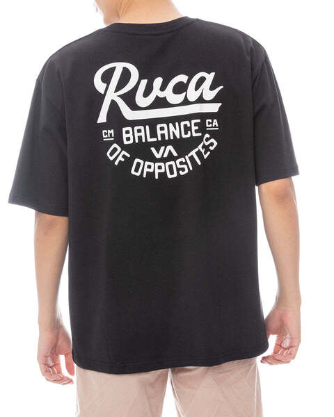 ★送料無料★2025春夏 新品【RVCA/ルーカ/ルカ】SCRIPT SEALED SS Tシャツ BLK メンズL BF041254