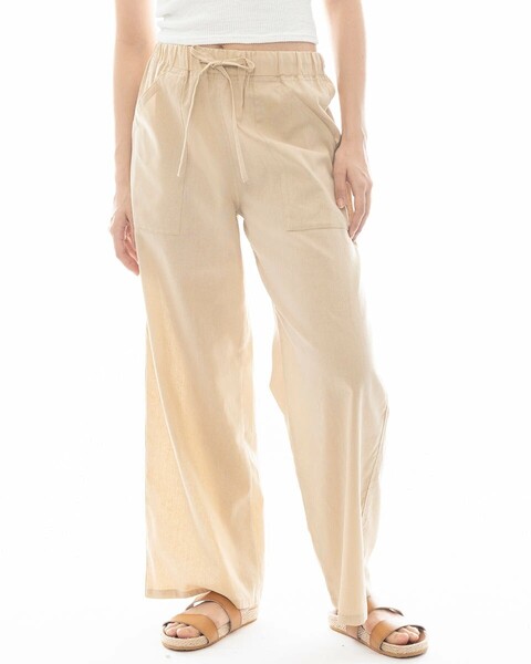★送料無料★2025春夏 新品【BILLABONG/ビラボン】EASY ロングパンツ TZJ0 レディースM BF013705