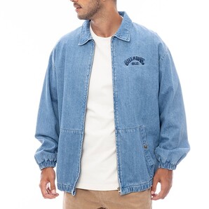 【SALE】★送料無料★2025春夏 新品【BILLABONG/ビラボン】【INDIGO COLLECTION】DENIM ZIP COACH ジャケット IND メンズL BF011750
