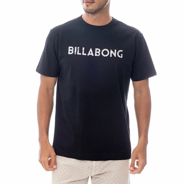 ★送料無料★2025春夏 新品【BILLABONG/ビラボン】UNITY LOGO Tシャツ BLK メンズM BF011200