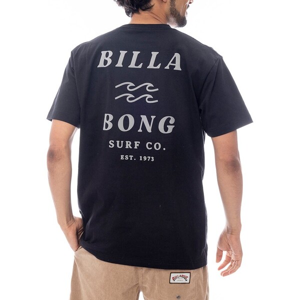 ★送料無料★2025春夏 新品【BILLABONG/ビラボン】ONE TIME Tシャツ BLK メンズXL BF011203