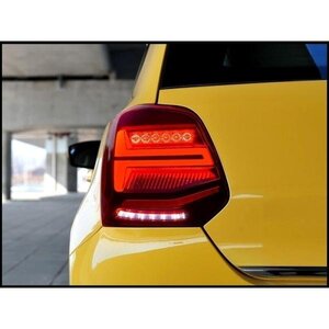 テールライト フォルクスワーゲン ポロ 6R テールランプ LED POLO スモーク AKD