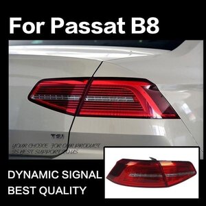 テールライト フォルクスワーゲン パサート B8 テールランプ LED レッド AKD