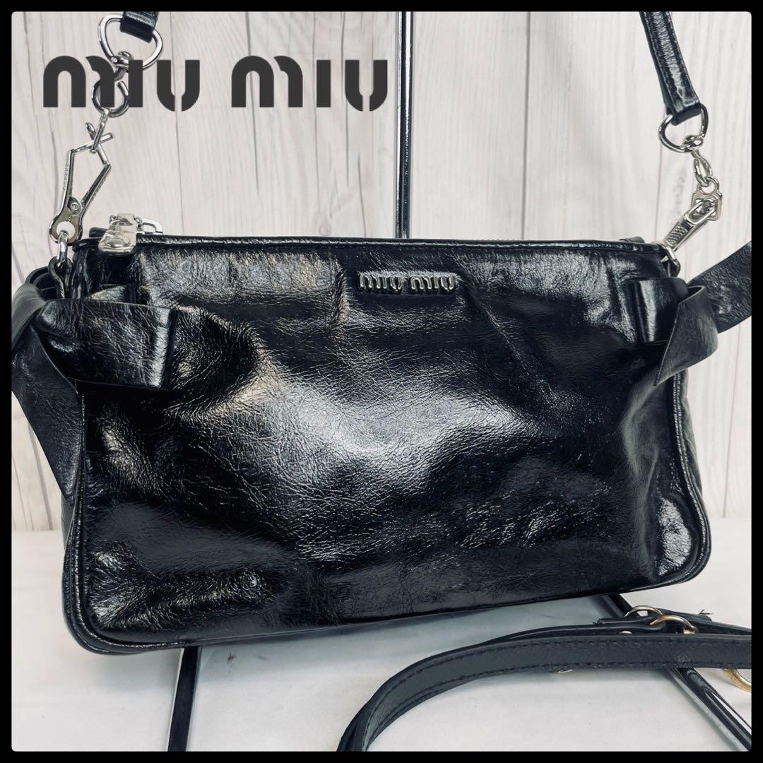 2025年最新】Yahoo!オークション -「miumiu バッグ (新品 未使用