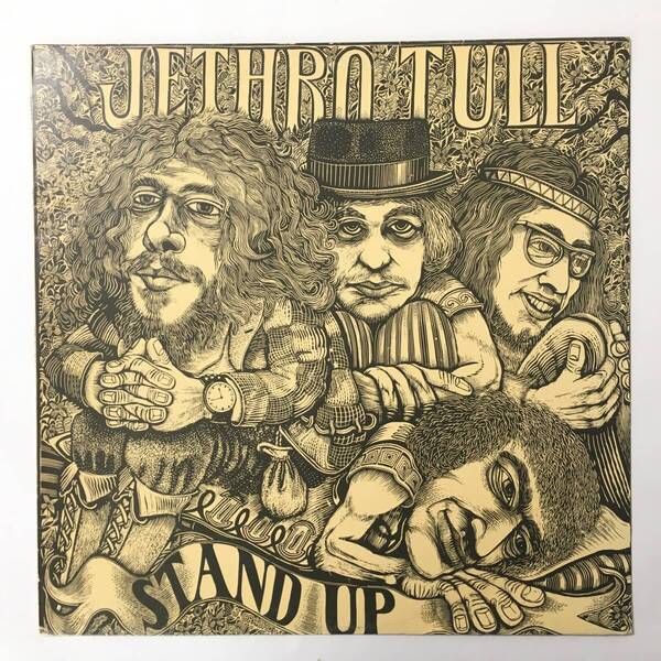 GREECE JETHRO TULL STAND UP ギリシャ盤 REISSUE