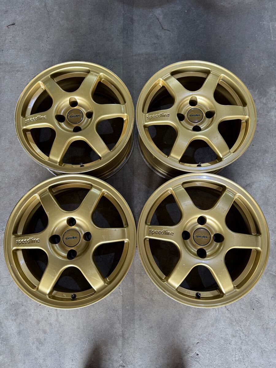 14インチ PCD108 4穴 SPEEDLINE シトロエン サクソ プジョー