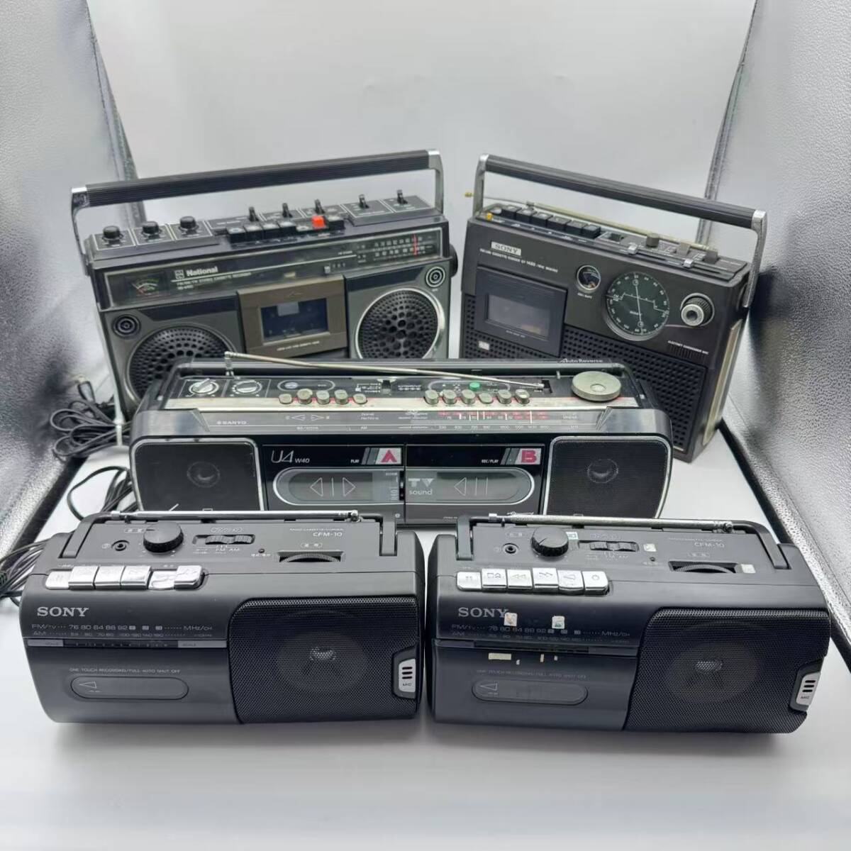 SONYソニーCF-1480ラジカセメンテナンス済み中古品アンティック