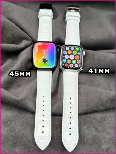 グロスホワイト アップルウォッチ 本革 高品質 レザー ベルト Dバックル applewatch 49mm46mm45mm44mm42mm40mm41mm