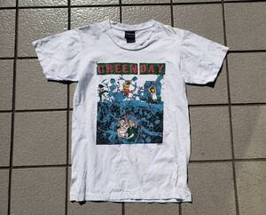 GREEN DAY/グリーンデイ/Tシャツ/白/バンドT/