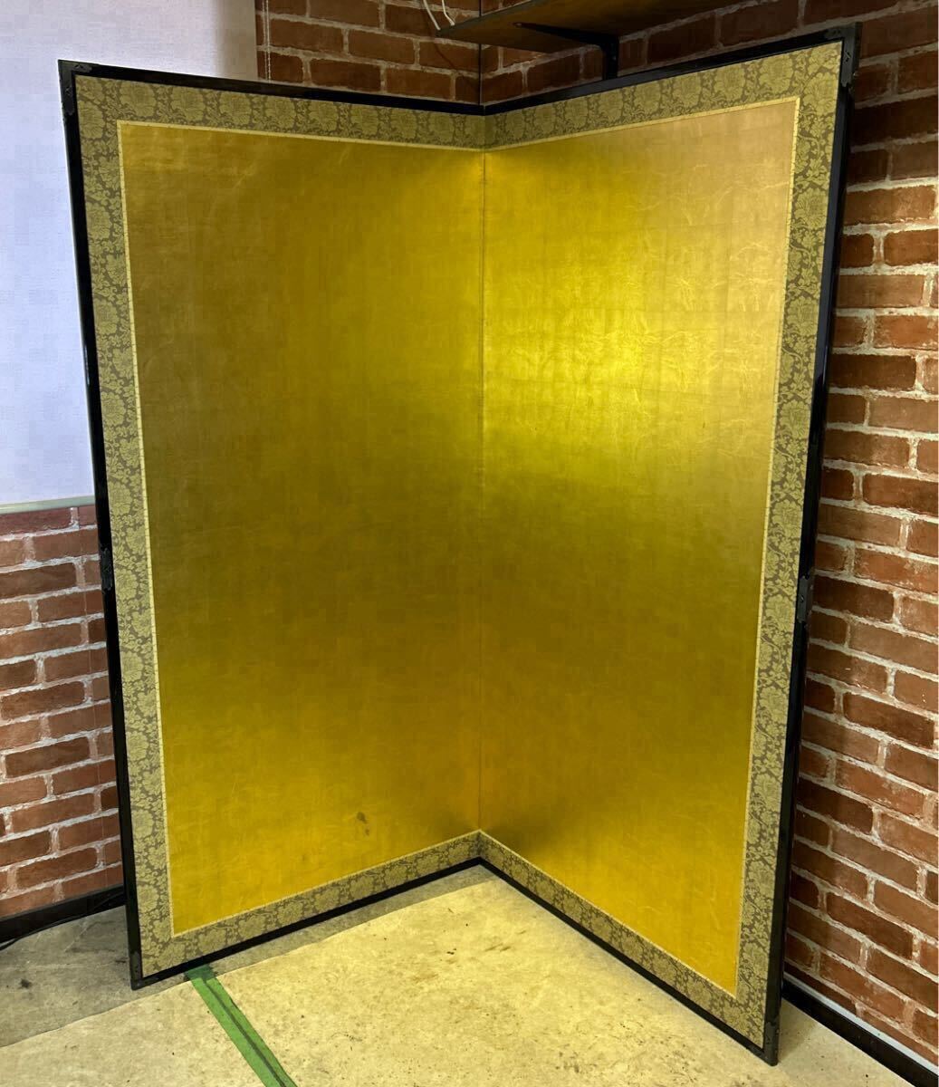 Yahoo!オークション -「金屏風」(屏風、パーティション) (家具