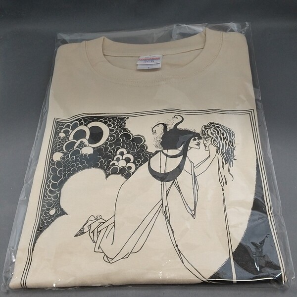 美術館グッズ Tシャツ(ベージュ)L クライマックス(オーブリー・ビアズリー)