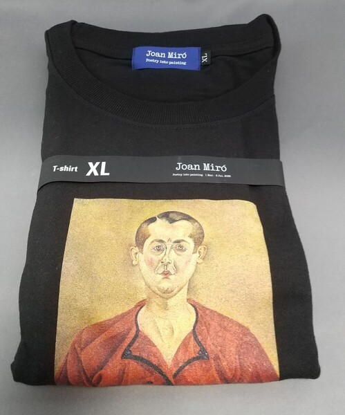 美術館グッズ Tシャツ(XL) 自画像(ジュアン・ミロ)
