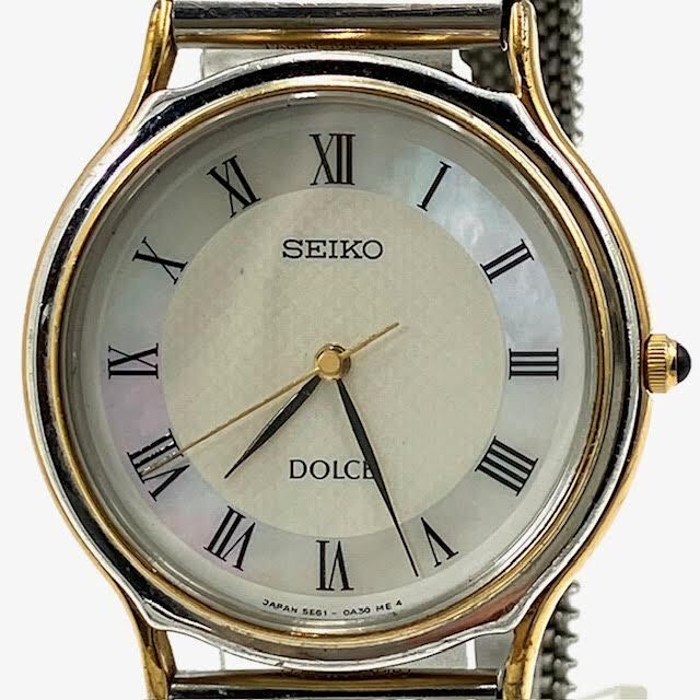 Yahoo!オークション -「seiko 5e61」(ドルチェ) (セイコー)の Yahoo!オークション -「seiko 5e61」(ドルチェ) (セイコー)の