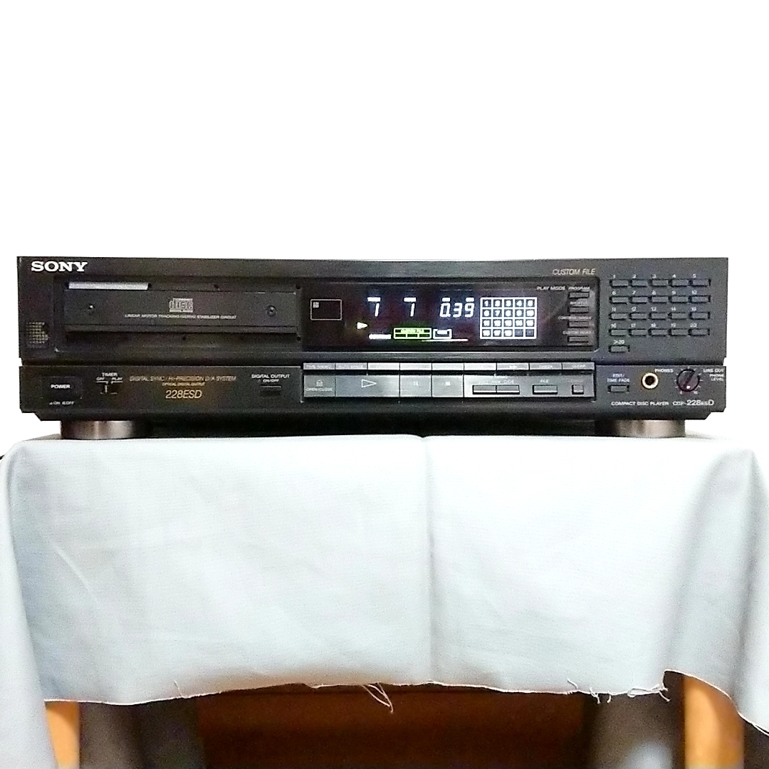 Yahoo!オークション -「sony cdp-228esd」の落札相場・落札価格