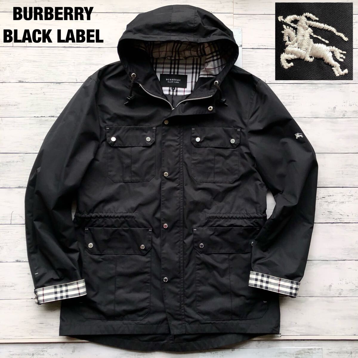 Yahoo!オークション -「burberry black label m-65」の落札相場