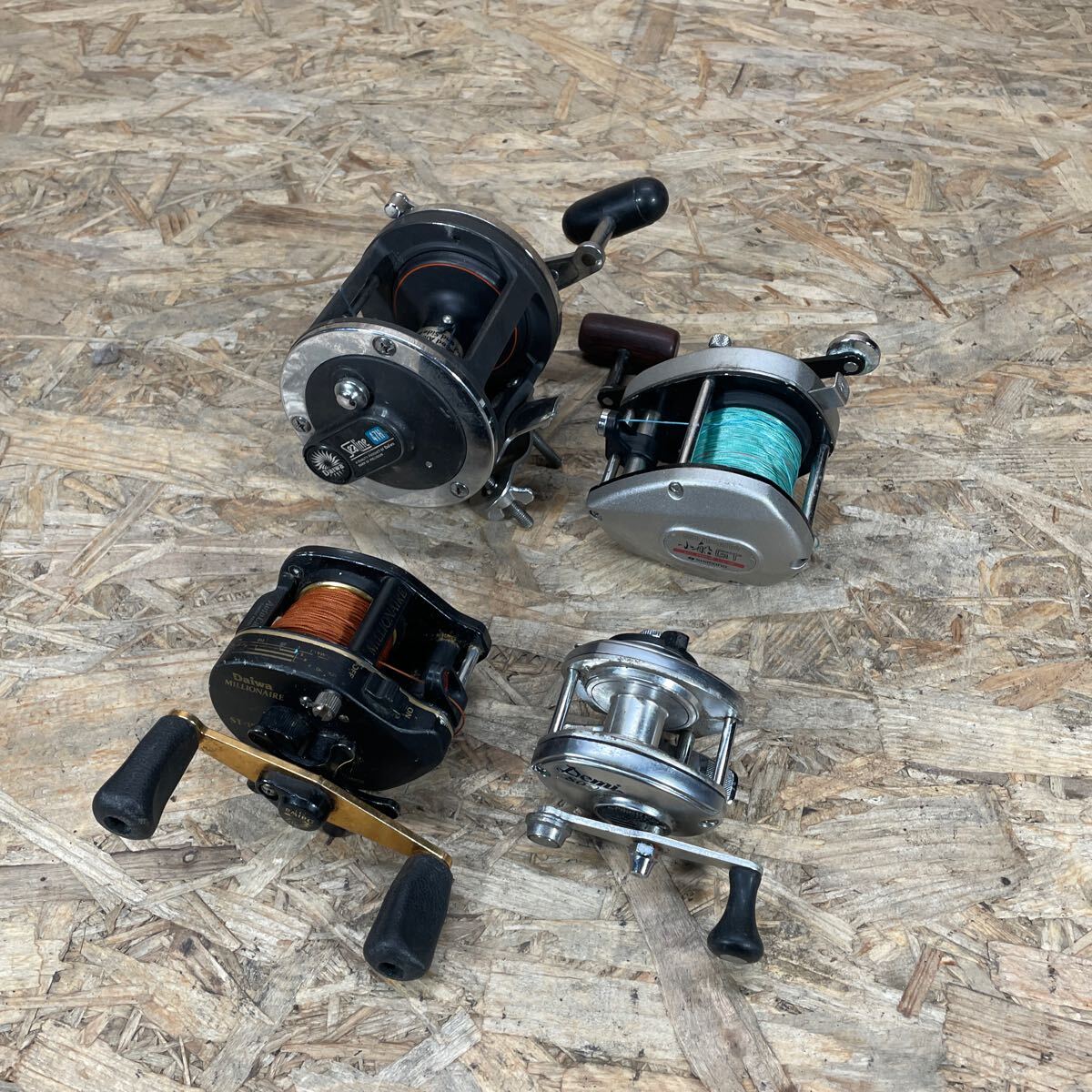 SHIMANO RYOBI Daiwa リール ジャンク品 10点