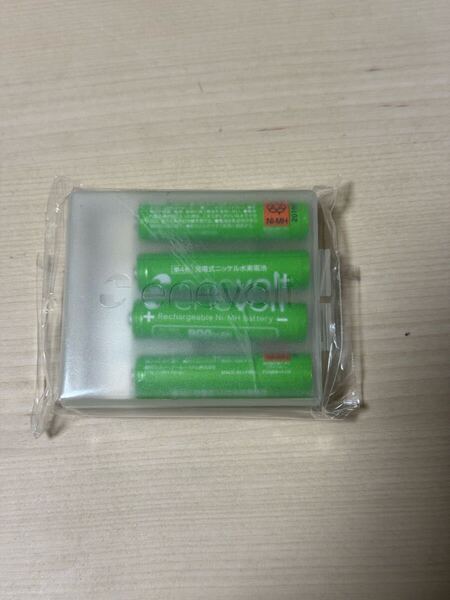 enevolt 充電池 900mAh 単四 4本セット
