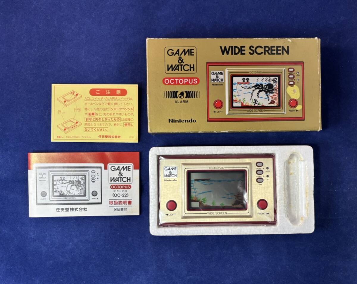 格安新品 Yahoo!オークション -「ゲームウォッチオクトパス」の落札相場 ゲームウォッチ