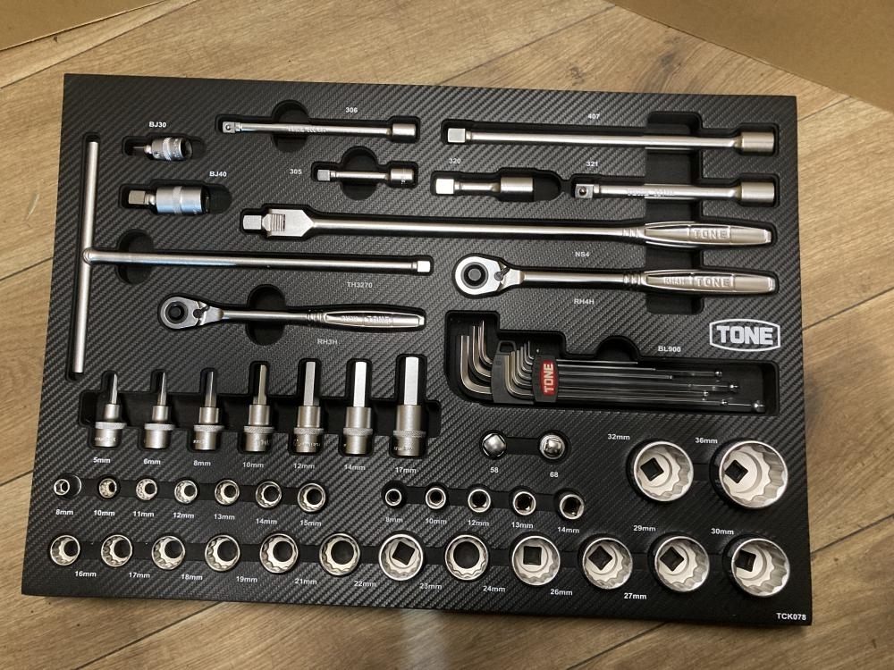 Yahoo!オークション -「工具セット ツールセット tone」の落札