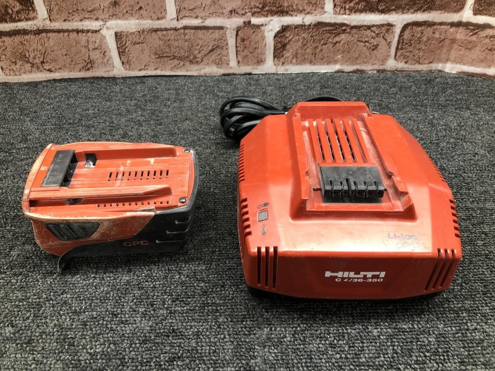 ✩HILTI リチウムイオン急速充電器 C4/36-350 - メルカリ
