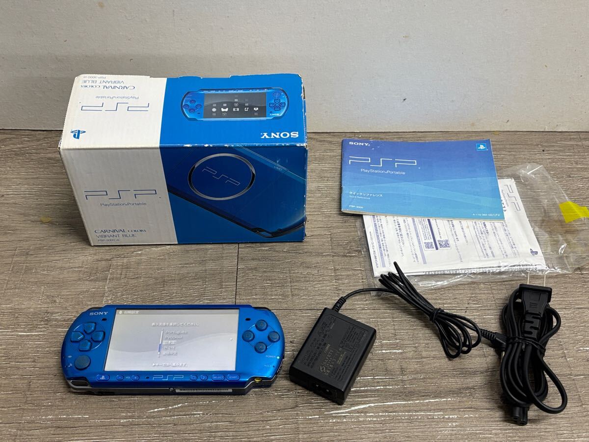 【人気ショップが最安値挑戦！】 Yahoo!オークション -「psp-3000バイブラントブルー」の落札相場 PSP3000シリーズ