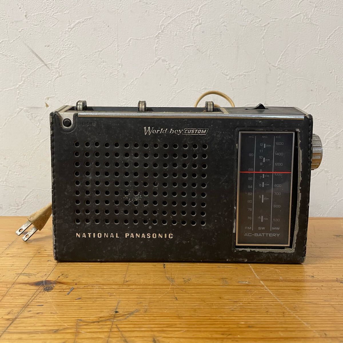 National Panasonic 【R-155】単三乾電池一本で鳴る National Panasonic 【R-155】単三乾電池一本で鳴る
