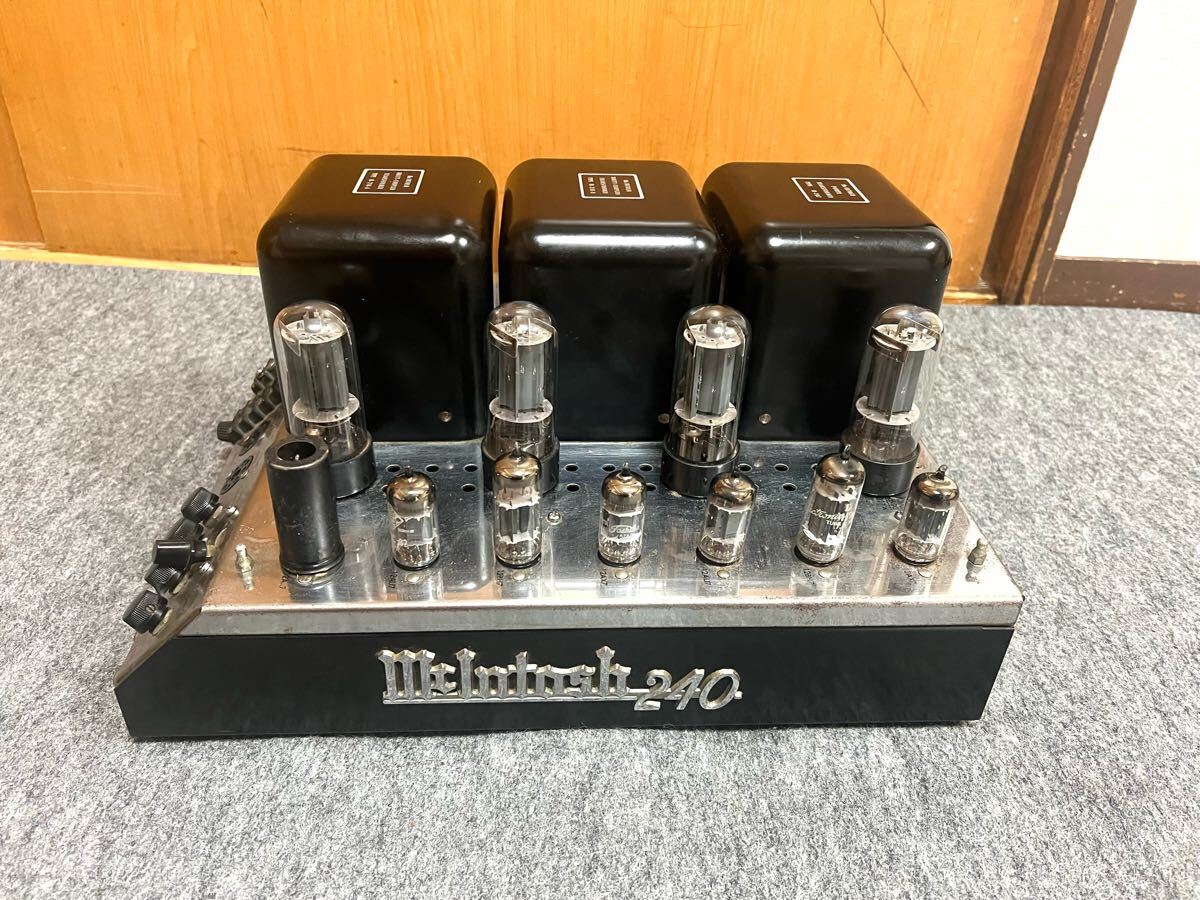 Yahoo!オークション -「mcintosh mc240」(アンプ) (オーディオ Yahoo!オークション -「mcintosh mc240」(アンプ) (オーディオ