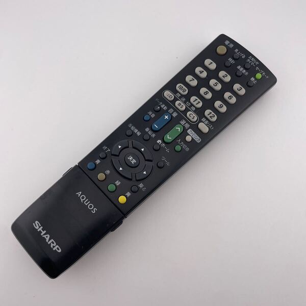【赤外線動作確認済】送料無料 返金保証 SHARP シャープ GA995WJSA TVリモコン