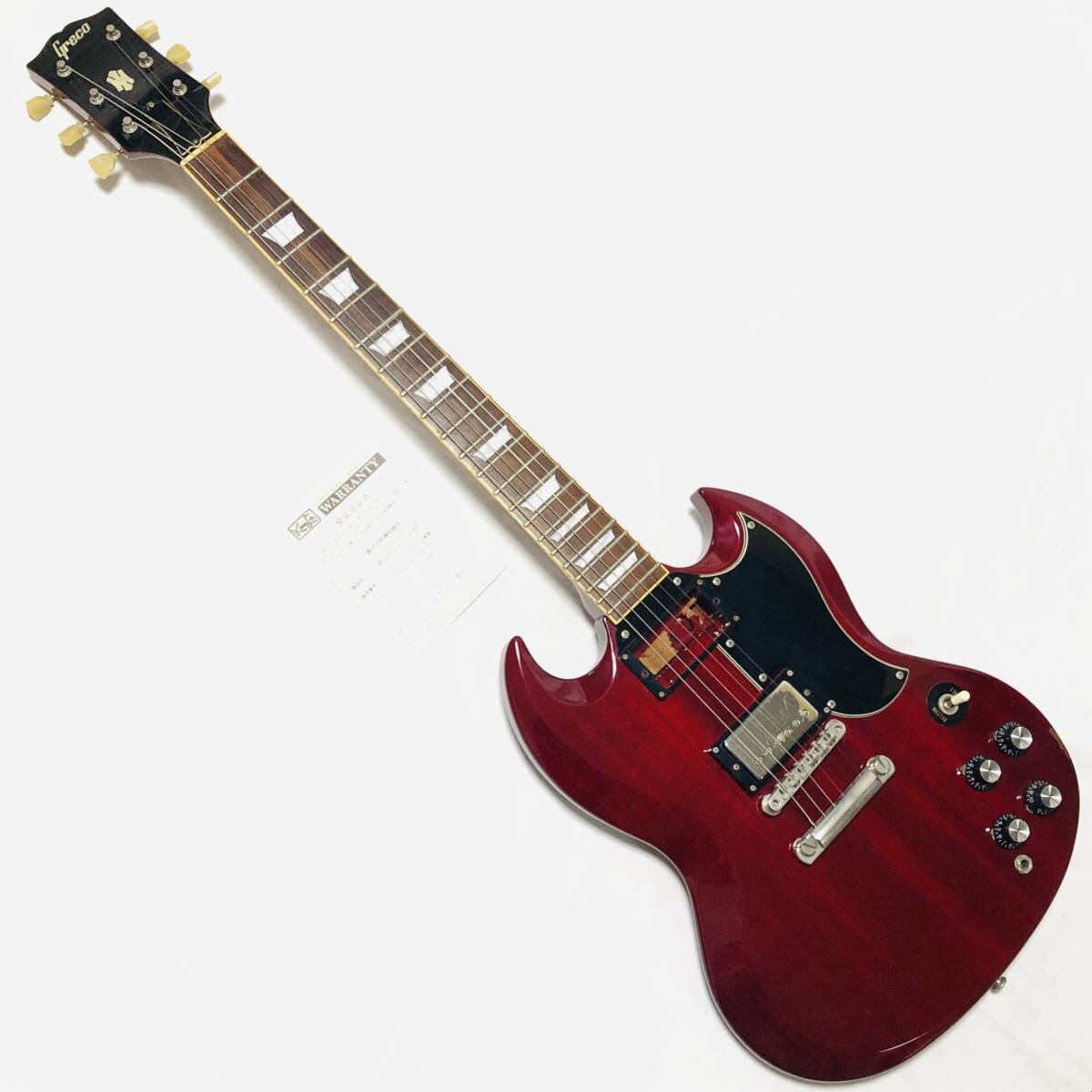 Yahoo!オークション -「グレコ sg」(本体) (エレキギター)の落札 Yahoo!オークション -「グレコ sg」(本体) (エレキギター)の落札