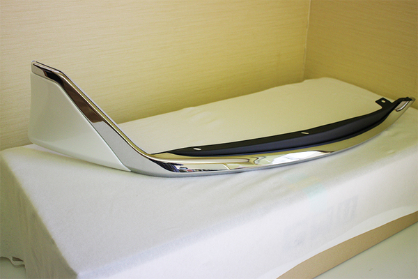 レクサス LS500 VXFA50,55 GVF50,55 フロントウイングスポイラー フロントリップ モデリスタ 新品 未使用品 純正 エアロパーツ 白 右