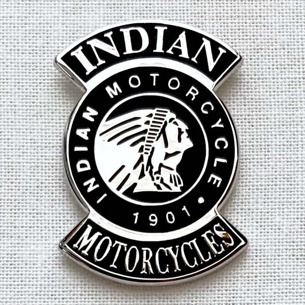 インディアン モーターサイクル バイク Indian Motorcycle◆ピンバッジ ピンズ バッチ ブローチ◆アメリカン オートバイ バイカー