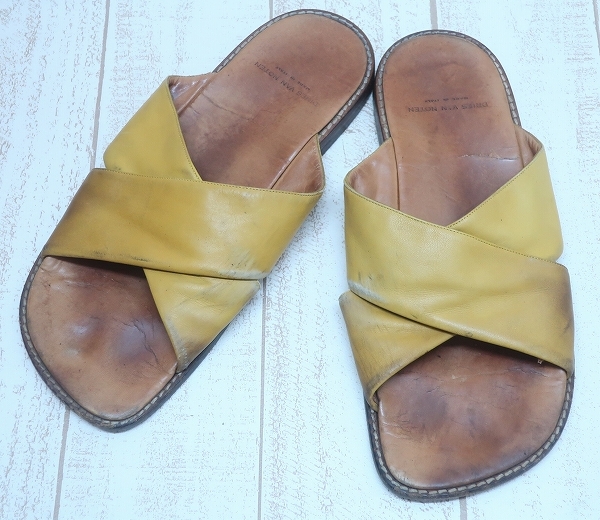 archive Dris van noten leather サンダル archive Dris van noten leather サンダル