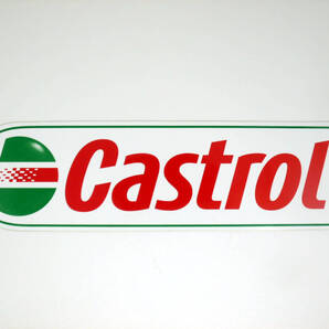 Castrol(カストロール)ロゴステッカー メーカー正規品 | 台紙サイズ約53x200mm 新品未使用品 送料無料