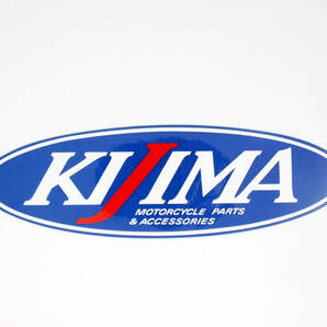 kijima(キジマ)ロゴステッカー メーカー正規品 | 約48x154mm楕円型 新品未使用品