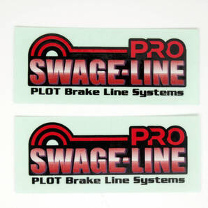 SWAGE LINE PRO(スウェッジラインプロ)ステッカー 2枚set メーカー正規品 | 35x85mm 新品未使用品