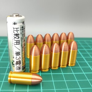 .380 ACP 弾風 ダミーカート 12個セット【送料無料】(検)9mm オート ブローニング クルツ ショート 9x17mm 2